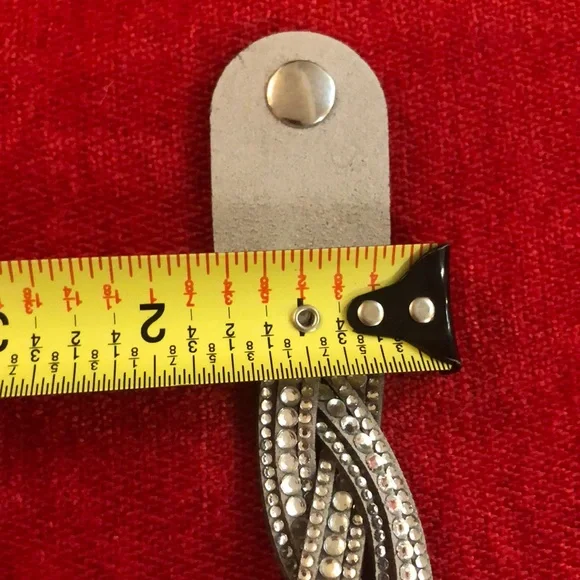 Paparazzi Silver Braided Bracelet - Picture 8 of 9